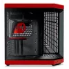 PC-behuizing HYTE Y70 midi tower zwart, rood
