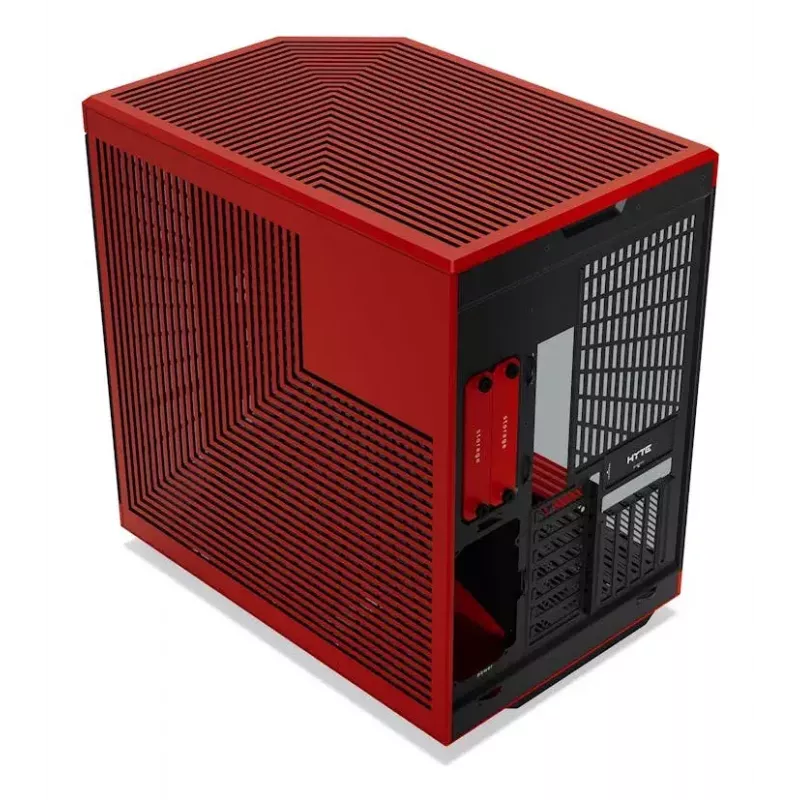 PC-behuizing HYTE Y70 midi tower zwart, rood