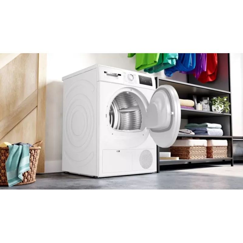 Bosch Serie 4 WTH83003 wasdroger vrijstaand frontlader 7 kg wit
