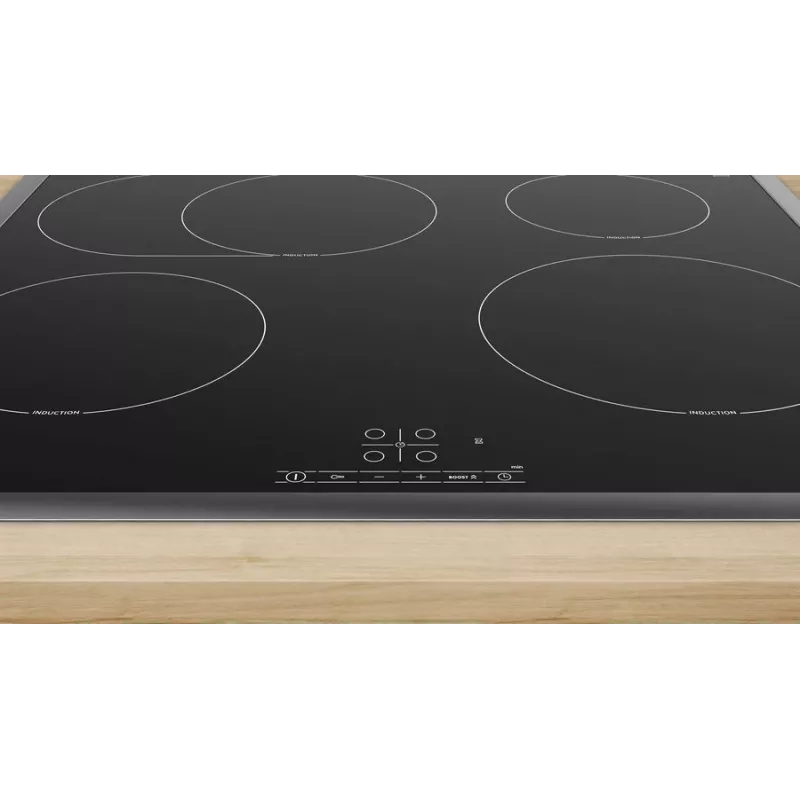 Bosch Serie 4 PIF64RBB5E inductiekookplaat zwart inbouw 60 cm zone-inductiekookplaat 4 zone(n)