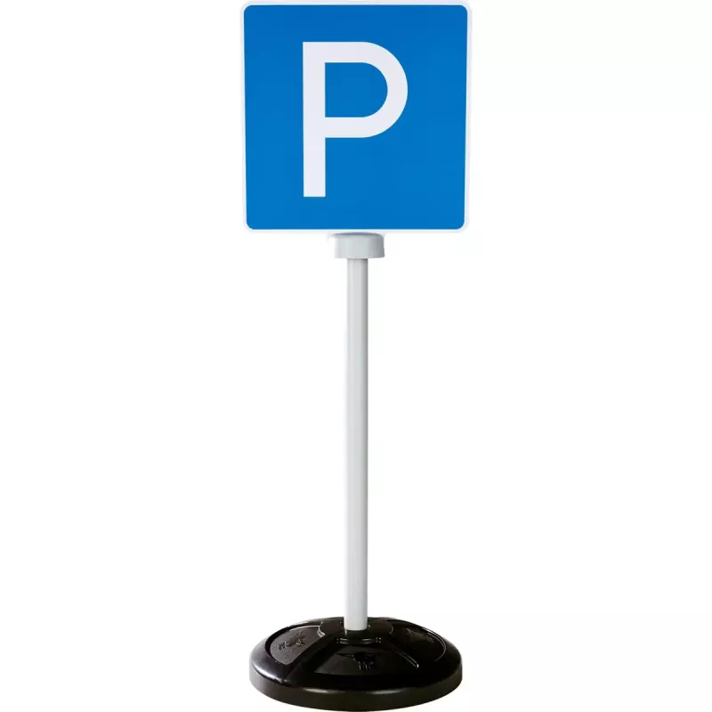 Verkeersbordenset Simba-Dickie model 800055481 – robuust educatief speelgoed van kunststof voor kinderen