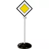 Verkeersbordenset Simba-Dickie model 800055481 – robuust educatief speelgoed van kunststof voor kinderen