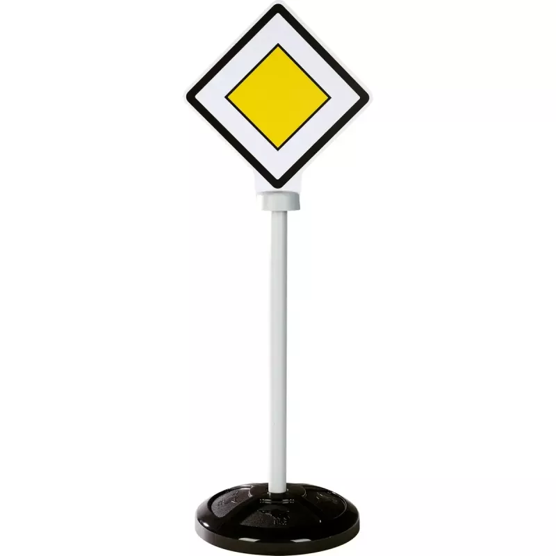 Verkeersbordenset Simba-Dickie model 800055481 – robuust educatief speelgoed van kunststof voor kinderen