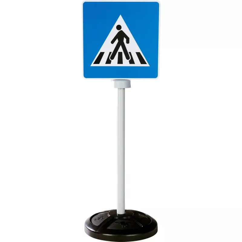 Verkeersbordenset Simba-Dickie model 800055481 – robuust educatief speelgoed van kunststof voor kinderen