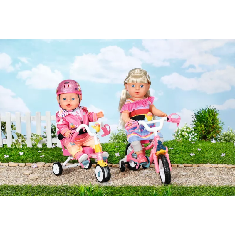 BABY born Trike poppen-fietsenset