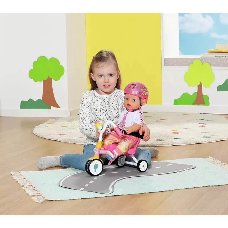 BABY born Trike poppen-fietsenset