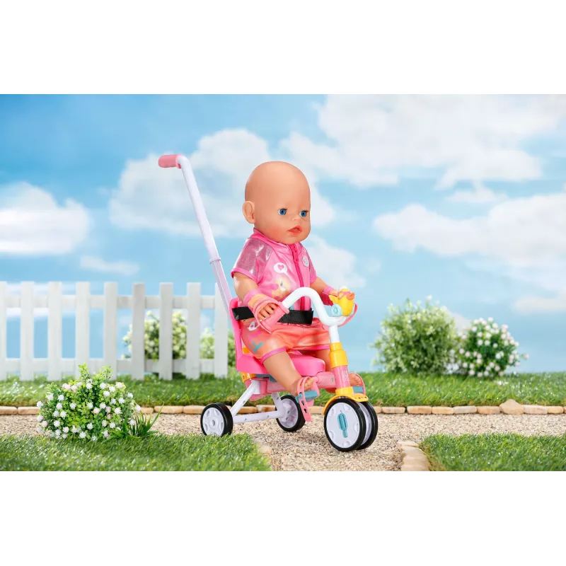 BABY born Trike poppen-fietsenset