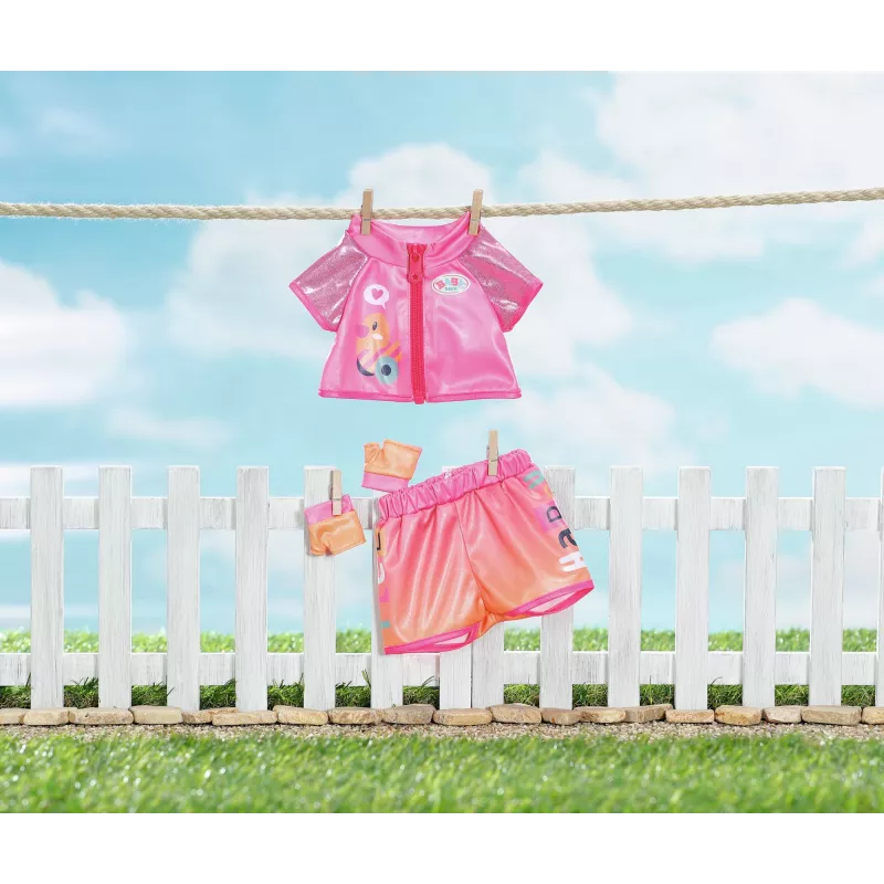 BABY born fiets-outfit 43 cm poppenkleding-set