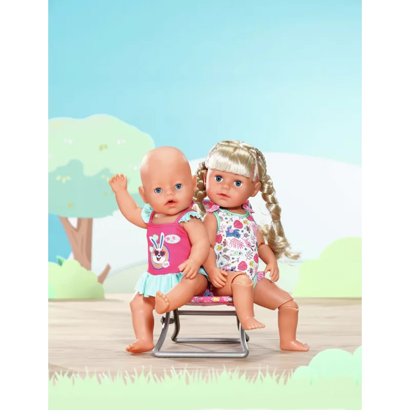 BABY born badpak 43 cm poppen-badkleding