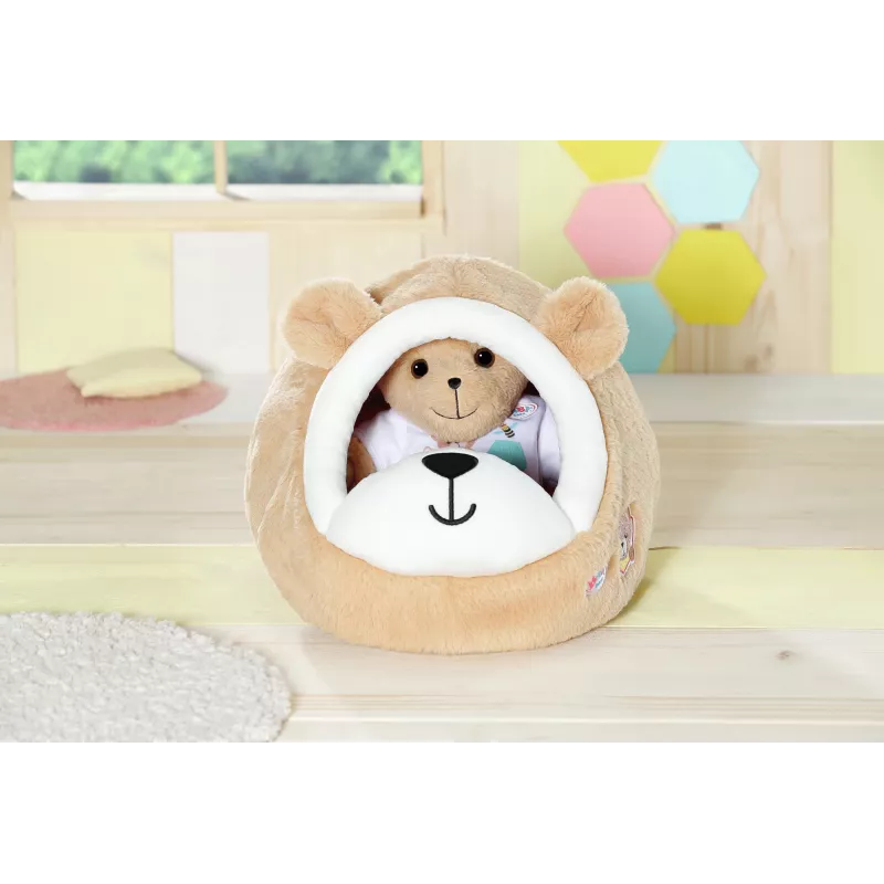Pluchen speelhol beer ZAPF creation BABY born — pluchen speelaccessoire voor poppen