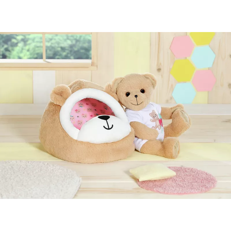 Pluchen speelhol beer ZAPF creation BABY born — pluchen speelaccessoire voor poppen