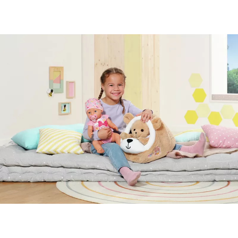 Pluchen speelhol beer ZAPF creation BABY born — pluchen speelaccessoire voor poppen