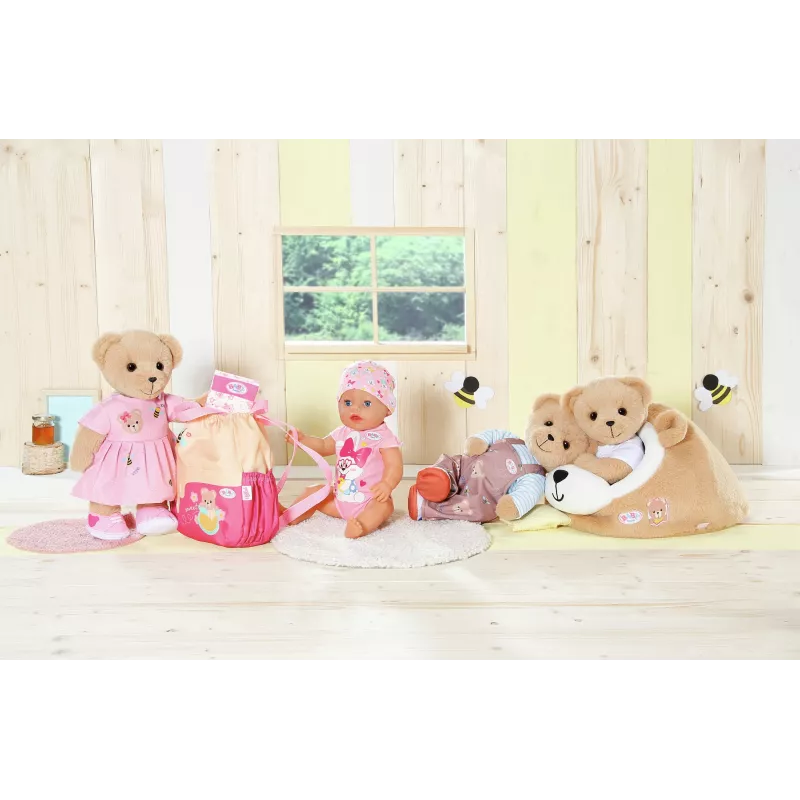 Pluchen speelhol beer ZAPF creation BABY born — pluchen speelaccessoire voor poppen