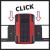 Accu-wandhouder Einhell PXC Zwart Compatibel met Power X-Change-accu's