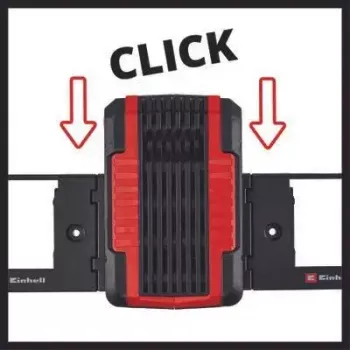 Accu-wandhouder Einhell PXC Zwart Compatibel met Power X-Change-accu's