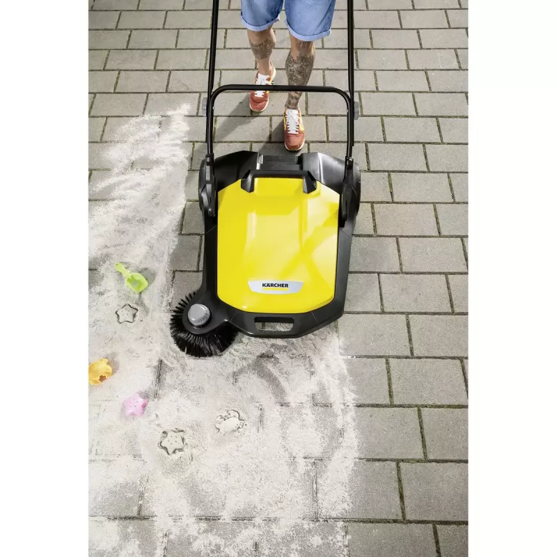 Veegmachine Kärcher S 6 zwart geel