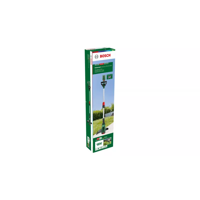 Bosch UniversalGrassCut 18V-26-500 26 cm accu zwart, groen