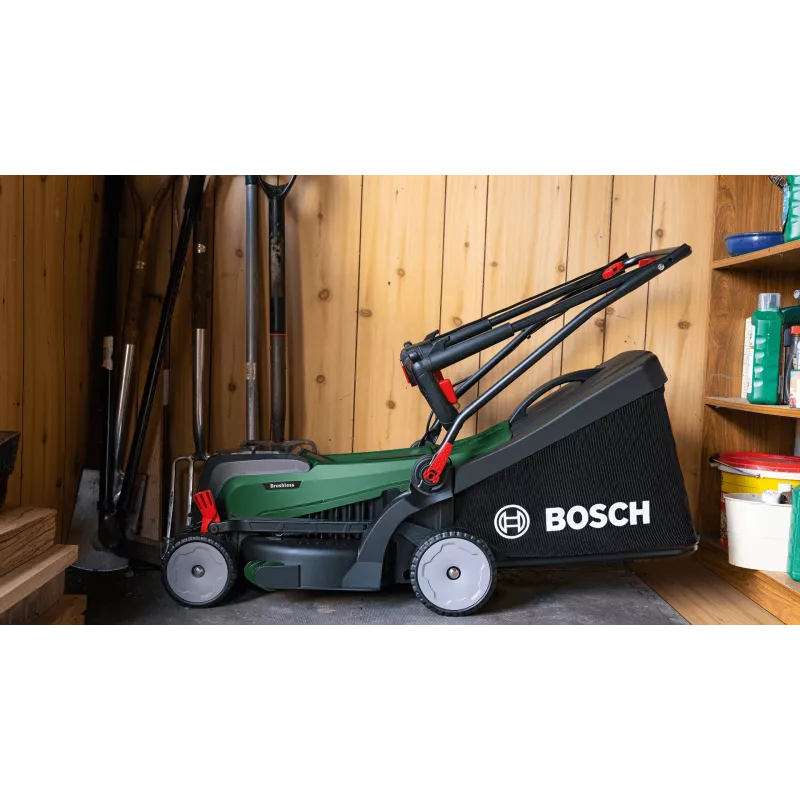 Bosch 37-550 grasmaaier met wielaandrijving accu zwart, groen