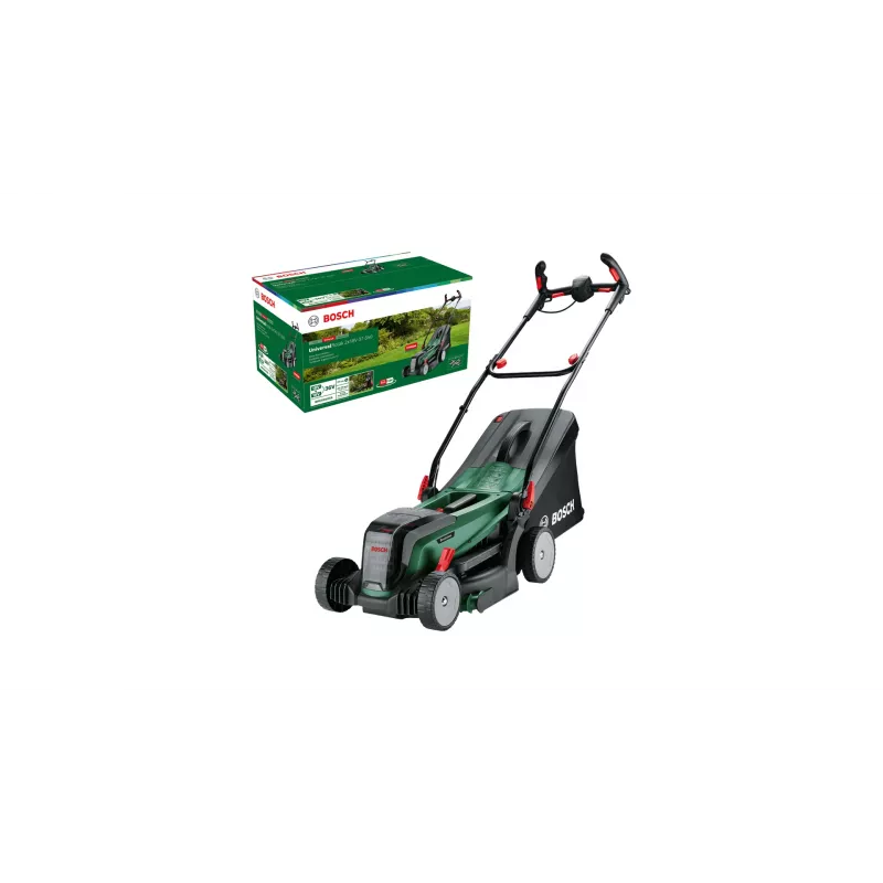 Bosch 37-550 grasmaaier met wielaandrijving accu zwart, groen