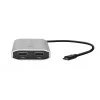 USB-grafische adapter OWC CADPDL2HDMI 3840 x 2160 pixel zilver