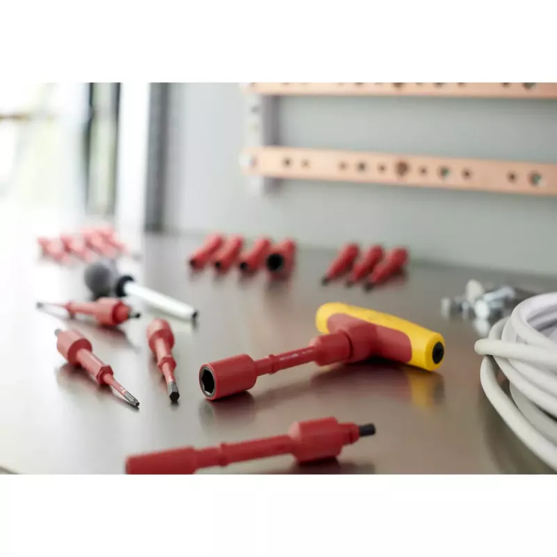 Wiha TorqueVario-S T electric 2933 momentschroevendraaier met T-handvat, 5-14 Nm