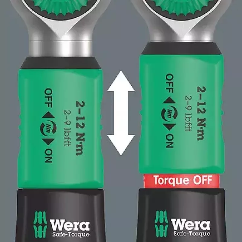 Draaimomentsleutel Wera 05075830001 Nm mechanisch 275mm