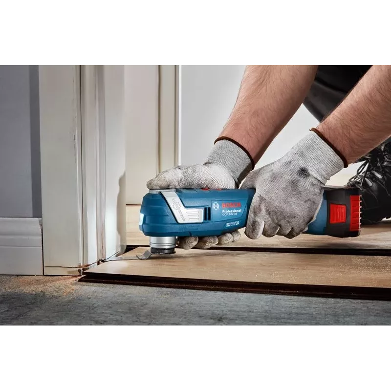 Multifunctionele accu-multicutter Bosch GOP 18V-34 18 V — oscillatiegereedschap voor snijden, schuren, schrapen