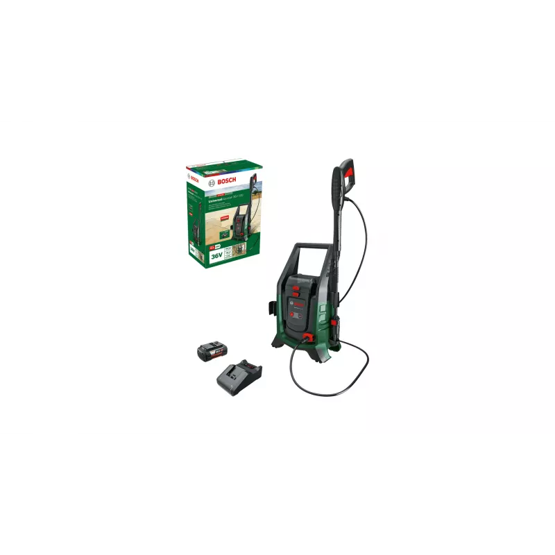 Hogedrukreiniger Bosch UniversalAquatak 36V-100 — 100 bar, 36V accu-aangedreven