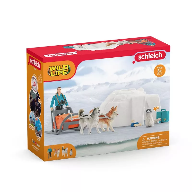 Zoo Schleich WILD LIFE Antarctica-expeditie veelkleurig 42558
