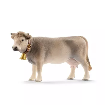 schleich FARM WORLD bruinvee-koe, 3 jaar, boerderij, boerderijdieren / boerderijspeelgoed, veelkleurig, kunststof, 1 stuk