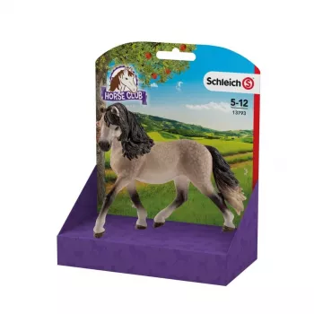 schleich HORSE CLUB Andalusische merrie, 5 jaar, paarden, beige, bruin, kunststof, 1 stuk