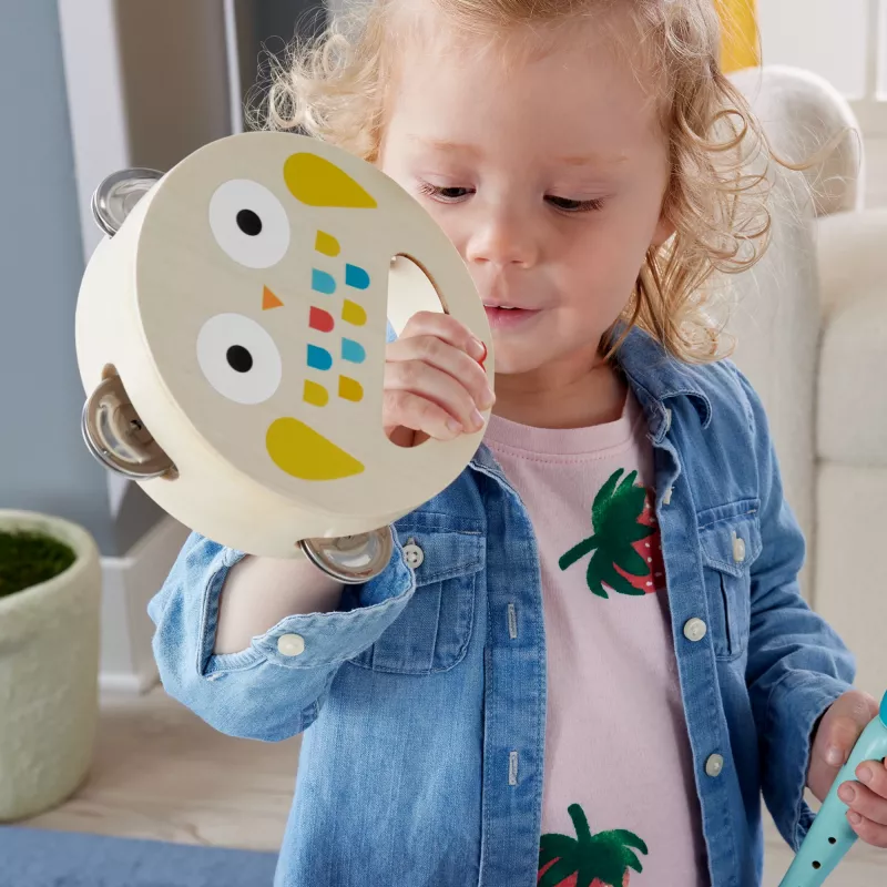 Mattel muziekspeelset met houten instrumenten voor peuters