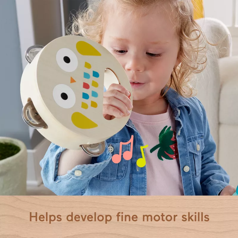 Mattel muziekspeelset met houten instrumenten voor peuters