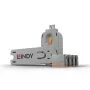 Portblocker Lindy USB-portblokkering verpakking met 4 stuks kleurcode oranje