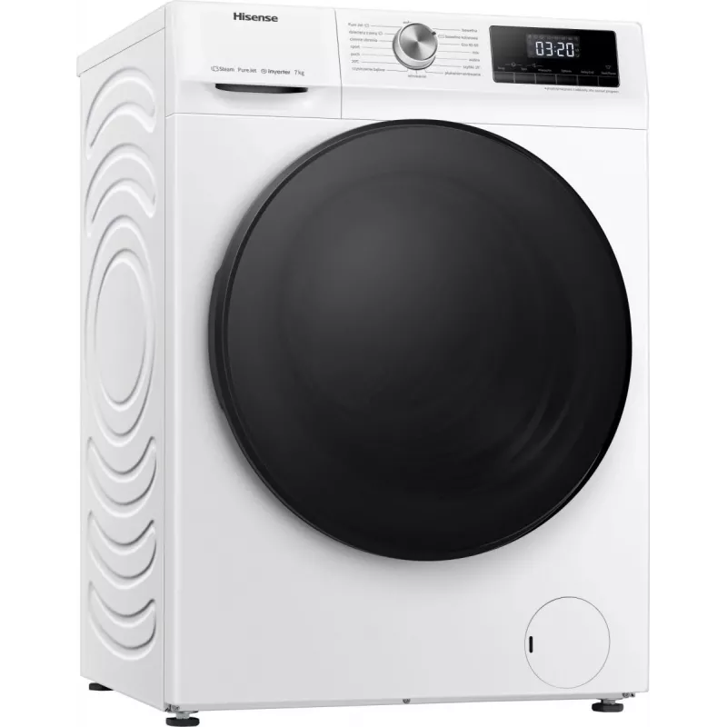 Hisense WFQA7014EVJM wasmachine frontlader 7 kg 1310 t/min wit