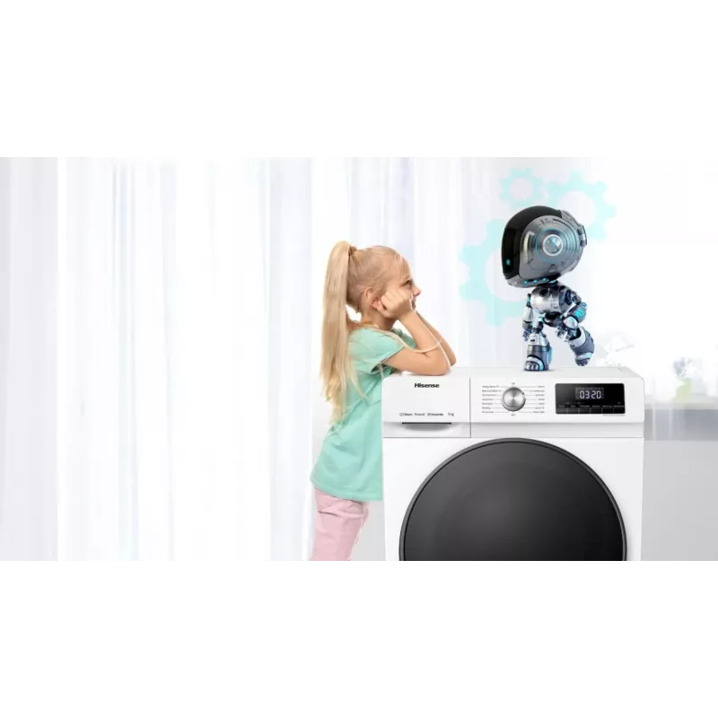 Hisense WFQA7014EVJM wasmachine frontlader 7 kg 1310 t/min wit