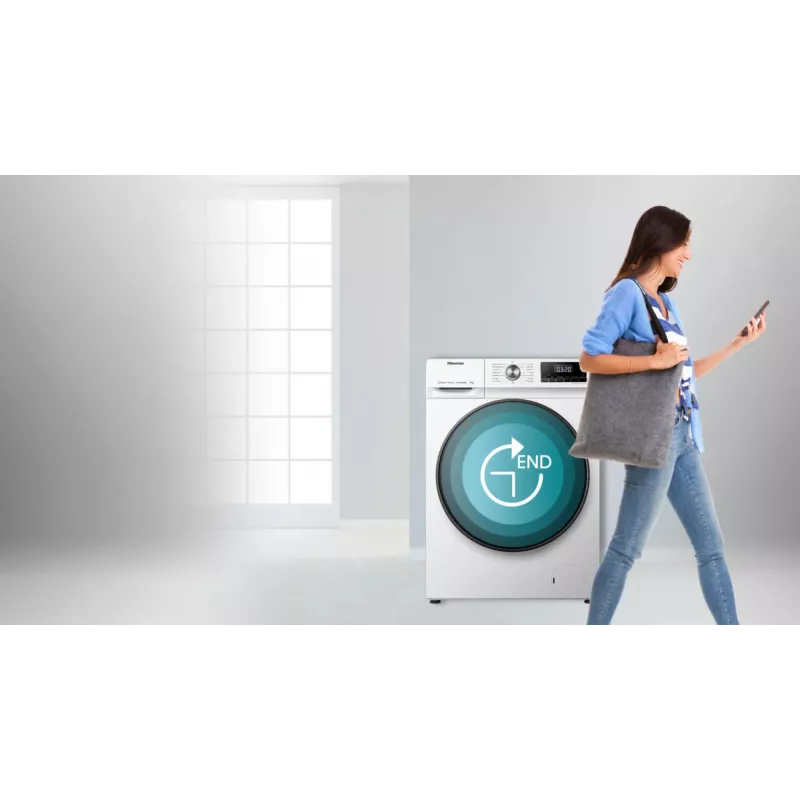 Hisense WFQA7014EVJM wasmachine frontlader 7 kg 1310 t/min wit