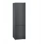 Siemens iQ500 KG39E8XBA vrijstaande koel-vriescombinatie, 343 l (249 l + 94 l), 201 cm, energieklasse B, zwart / roestvrij staal
