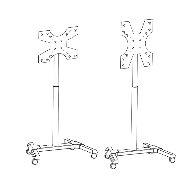 Signage display-houder Hagor 1983 139,7 cm (55 inch) zwart