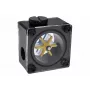 Alphacool Eisfluegel Doorstroomindicator G1/4, vierkant, acetal, Zwart