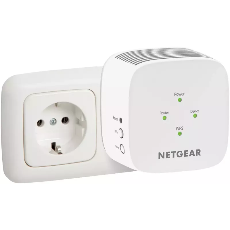 NETGEAR EX6110 netwerkzender & -ontvanger wit 10, 100, 300 Mbit/s