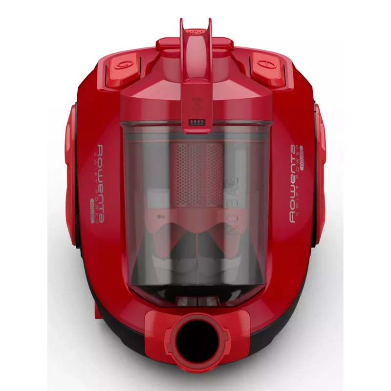 Rowenta Swift Power Cyclonic RO2913 zakloze stofzuiger, 3-traps filtratie, rood