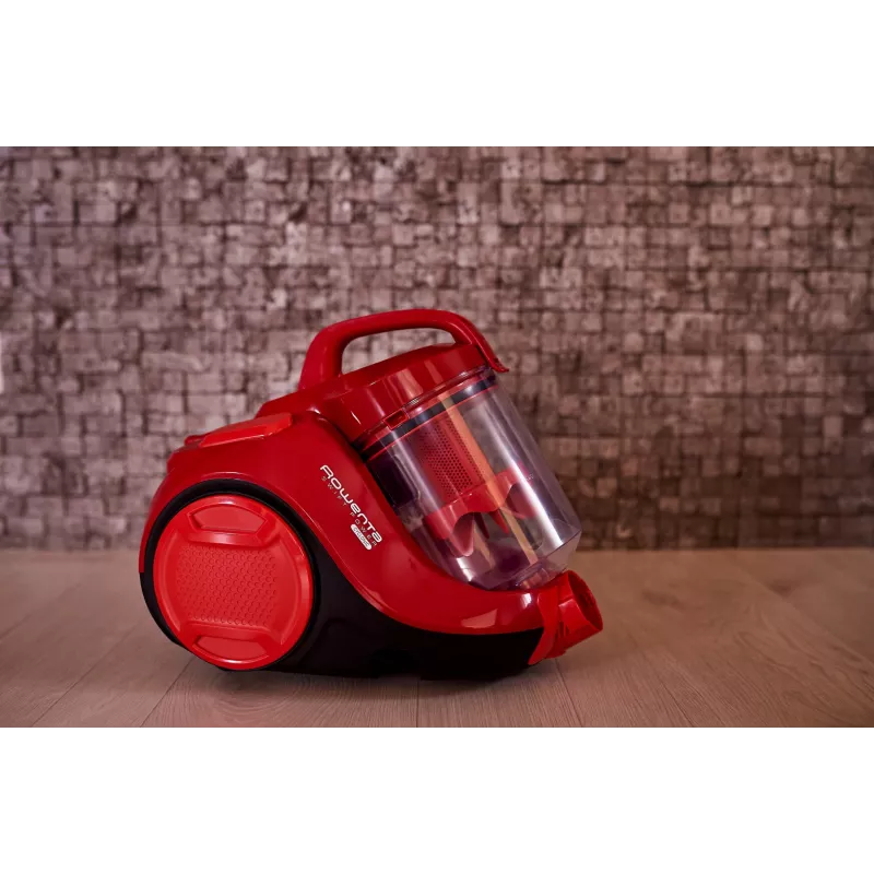 Rowenta Swift Power Cyclonic RO2913 zakloze stofzuiger, 3-traps filtratie, rood
