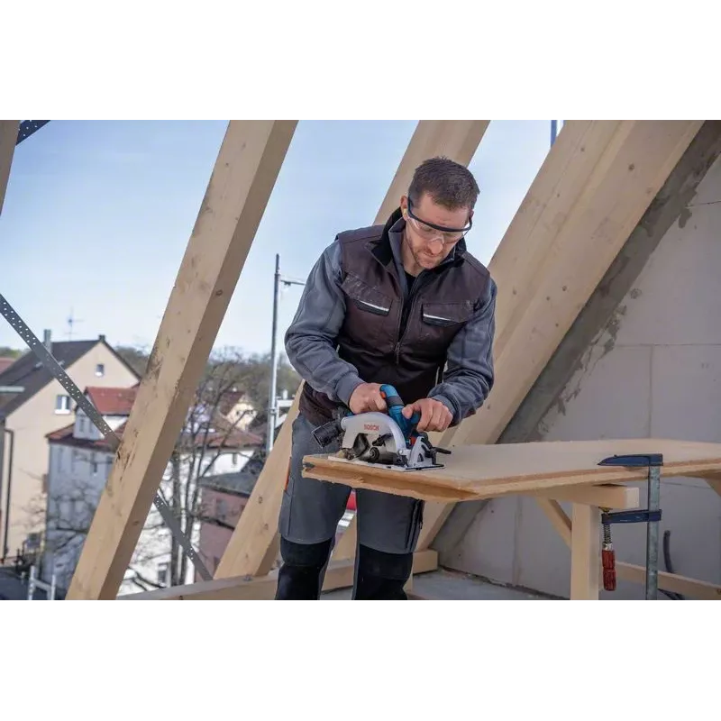 Bosch GKS 18V-57-2 Professional accu-cirkelzaag, 18 V, 165 mm, zonder accu, blauw/zwart