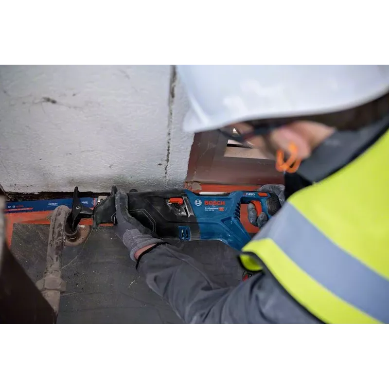 Bosch GSA 18V-28 Professional BITURBO accu-reciprozaag, 18 V, slag 28 mm, zonder accu, L-BOXX, blauw/zwart