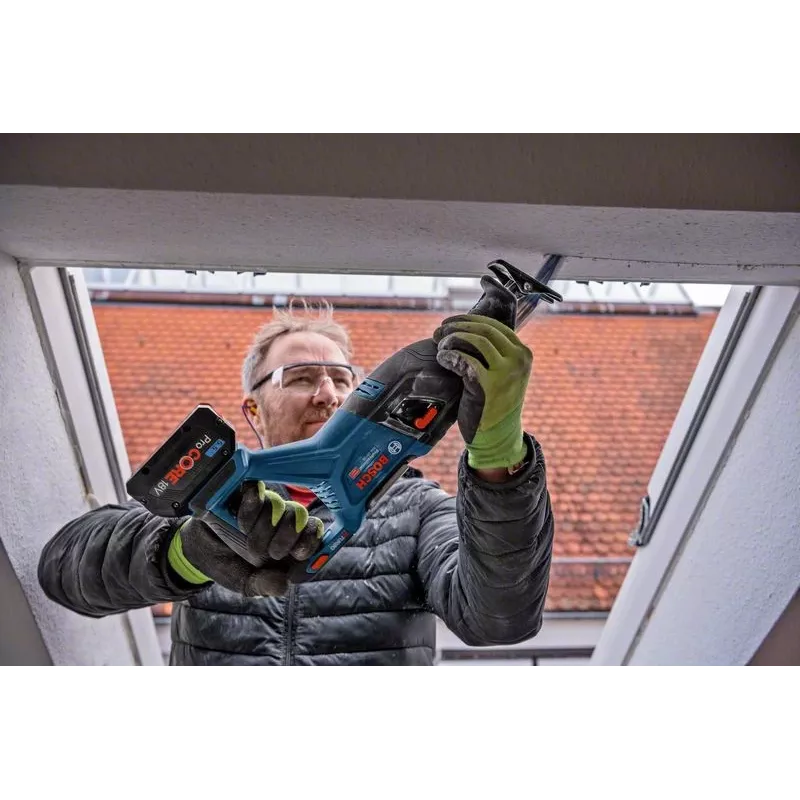 Bosch GSA 18V-28 Professional BITURBO accu-reciprozaag, 18 V, slag 28 mm, zonder accu, L-BOXX, blauw/zwart