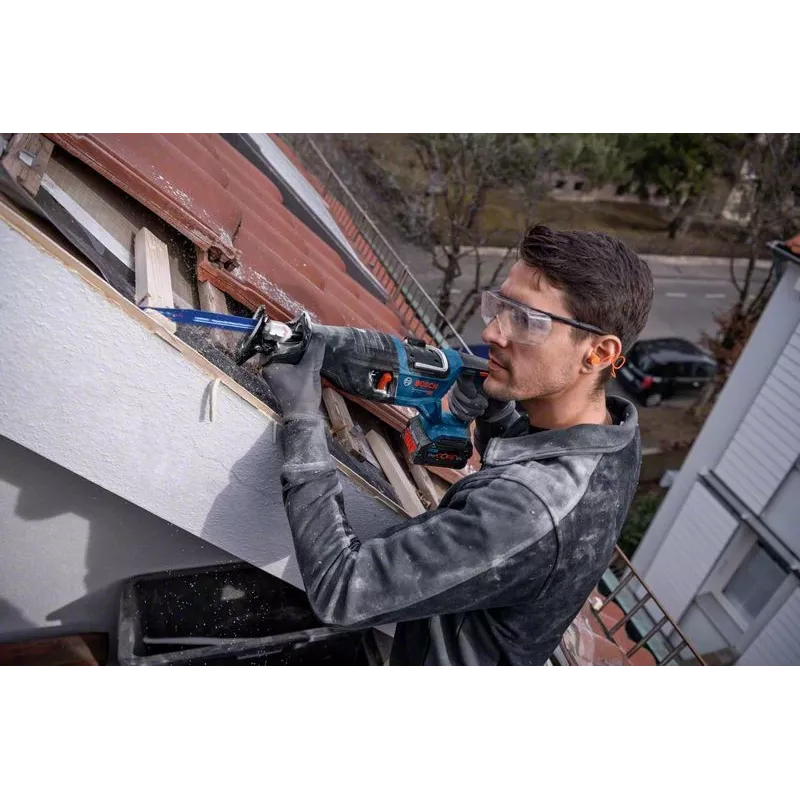 Bosch GSA 18V-28 Professional BITURBO accu-reciprozaag, 18 V, slag 28 mm, zonder accu, L-BOXX, blauw/zwart