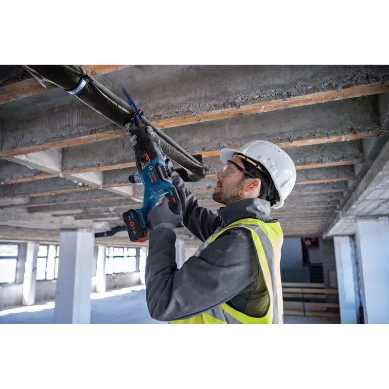 Bosch GSA 18V-28 Professional BITURBO accu-reciprozaag, 18 V, slag 28 mm, zonder accu, L-BOXX, blauw/zwart