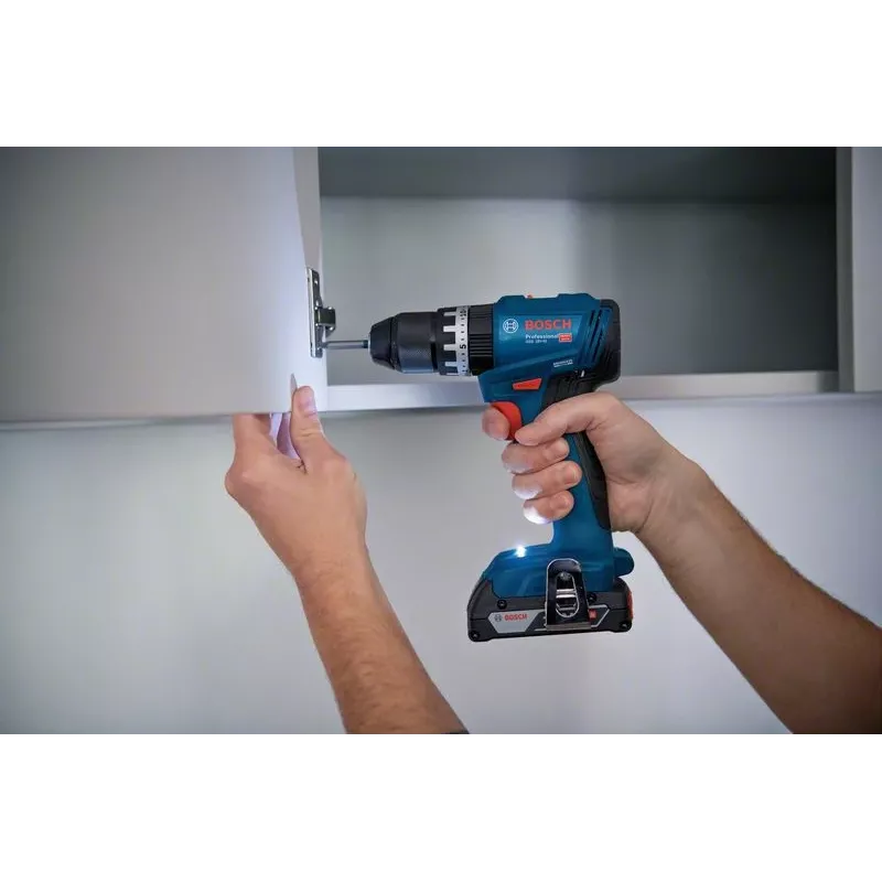 Bosch GSB 18V-45 Professional accu-klopboormachine, 18 V, 45 Nm, 13 mm boorhouder, zonder accu, L-BOXX, blauw/zwart