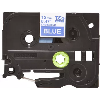 Labelband Brother TZe535 12mm wit op blauw